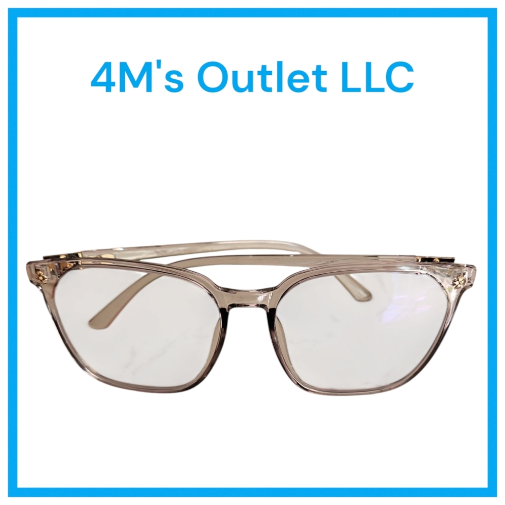 Oversized Blue Light Glasses, Computer Reading/Gaming/Phones Glasses, Anti Glare